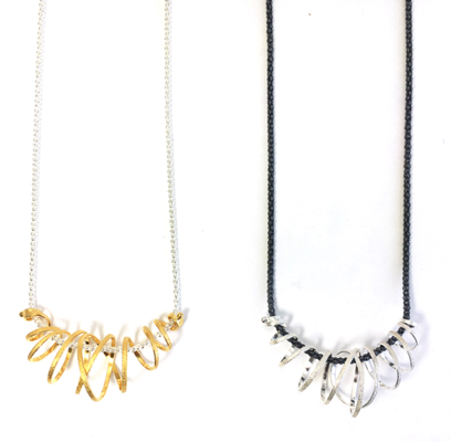 Long Coil Pendants
NKSP07-G-SC
NKSP07-S-OX Long Coil Pendants
NKSP07-G-SC
NKSP07-S-OX